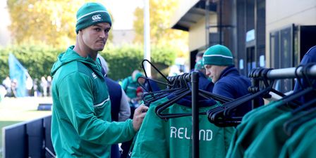 Johnny Sexton takes part in training but news is not so good for Keith Earls