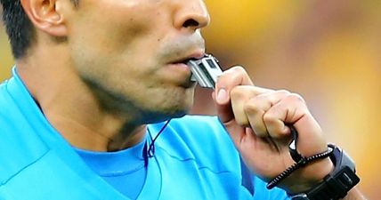 Youth referee handed suspension after abandoning game at 31-0