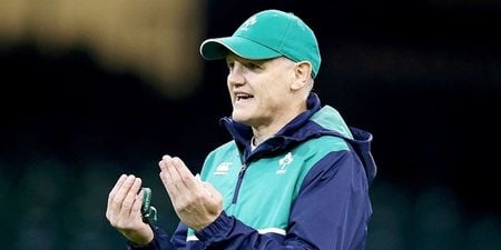 Joe Schmidt gives a firm response when asked about England job reports