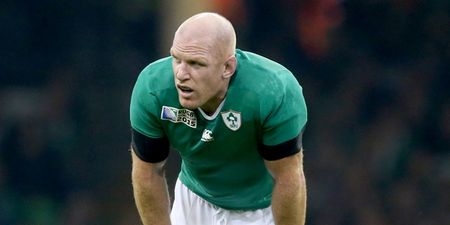 Paul O’Connell may not get into Ireland’s dressing room on Sunday, even if he wants to