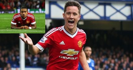 STATS: Ander Herrera’s performance against Everton could mean Depay will struggle to regain place