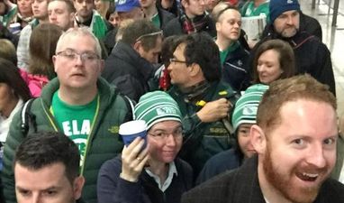 Pics: Hordes of Irish fans make for another crazy morning at Paddington Station