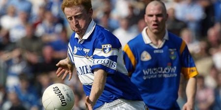 A 42-year-old county legend was the hero of today’s Laois football final