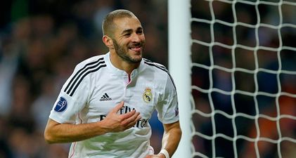 Karim Benzema is having a great laugh trolling Arsenal fans