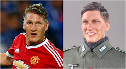 The row between Bastian Schweinsteiger and the makers of Nazi action figures looks like escalating