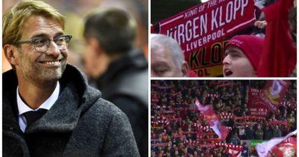 VIDEO: This was the welcome Liverpool fans gave Jurgen Klopp on his Anfield bow