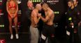 WATCH: Cathal Pendred and Tom Breese almost come to blows 24 hours before their fight