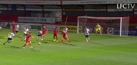 VIDEO: Liverpool hotshot channels his inner Gerrard with thunderbolt half volley for U21s