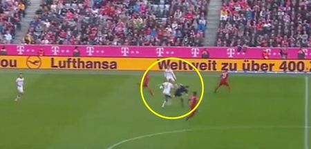 VIDEO: Referee takes comical nose dive after most unnecessary clattering during Bayern game