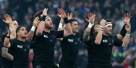 VIDEO: The All Blacks looked hardly bothered in their semi-final Haka