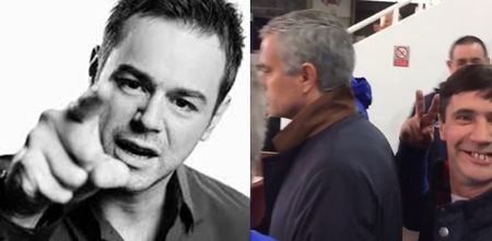 VIDEO: Danny Dyer and West Ham mates troll Jose Mourinho during shock loss