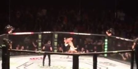 VIDEO: Incredible fan footage of Neil Seery’s neck crushing submission of Jon Delos Reyes