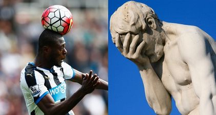 Newcastle United misspelled the name on the back of player’s jersey