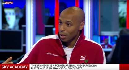 VIDEO: Thierry Henry speaks frankly and compassionately about gay footballers coming out