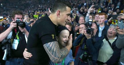 Sonny Bill Williams endears himself to all with incredibly kind gesture after Rugby World Cup final