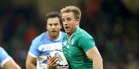 Luke Fitzgerald awaiting results of scan on injured shoulder