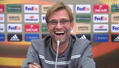 VIDEO: Jurgen Klopp’s reaction to this reporter’s cheeky question about his tactics is brilliant