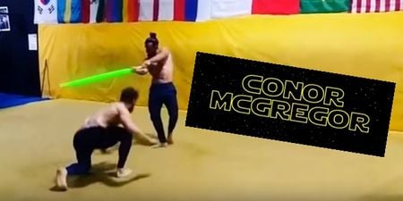 Our productivity levels have dipped since we started watching this Conor McGregor Star Wars mash-up