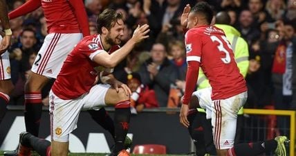 PICS: Jesse Lingard explains his goal celebration with Daley Blind