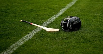 PIC: Clonakenny player somehow impaled his hand on teammate’s helmet at the weekend [GRAPHIC]