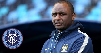 Patrick Vieira has been appointed New York City FC manager