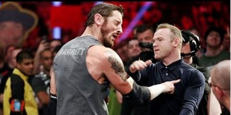 Wayne Rooney’s WWE night got even better after his open-handed assault on Wade Barrett