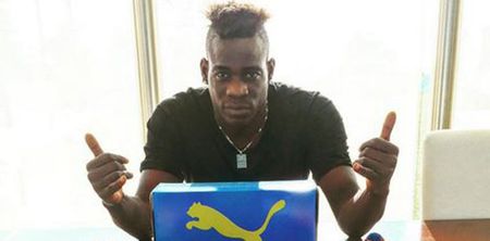 Mario Balotelli unveils new extremely loud “cartoon boots”