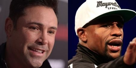 Oscar de La Hoya smacks Floyd Mayweather right in the mouth with scathing farewell letter