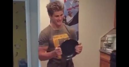 VIDEO: UFC star Sage Northcutt makes bending frying pans with bare hands look ludicrously easy