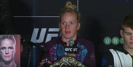 Holly Holm reveals she was reduced to tears training for Ronda Rousey fight