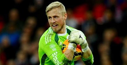 Watch: Kasper Schmeichel pulls off stunning save to deny Zlatan