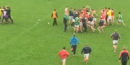 VIDEO: Handbags sent flying as Meath football league final sees half-time shemozzle