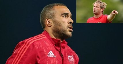 Simon Zebo may be tempted to France by a former Munster coach