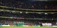 VIDEO: Disgraceful scenes at the Aviva as section of fans ignore minute’s silence for victims of Paris attacks