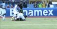 VIDEO: Honduras player could well have suffered the most horrific leg break in football [GRAPHIC]