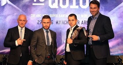 Carl Frampton pulls no punches as he tells Eddie Hearn what he thinks of him