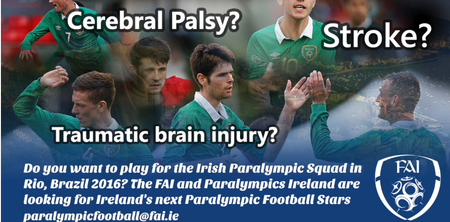 VIDEO: The FAI are on the hunt for the country’s best paralympic footballers