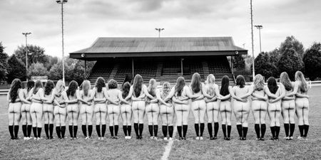 Oxford University women’s rugby team have stripped off for a charity calendar