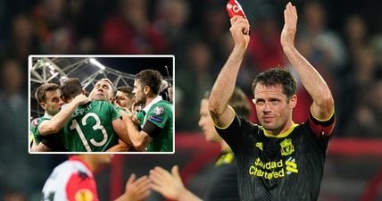 Jamie Carragher endears himself to Irish fans with his pick for man of the week