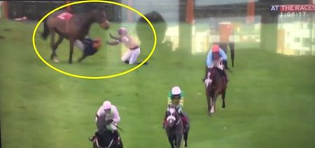 VIDEO: Hero Kerry jockey saves rival from serious injury