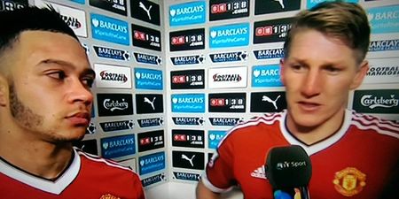 Young footballers could learn a lot from Bastian Scwheinsteiger’s gracious reaction to today’s winner