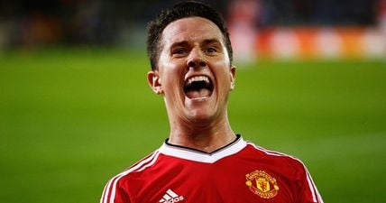 VIDEO: Ander Herrera absolutely lost his mind when Manchester United’s winner went in