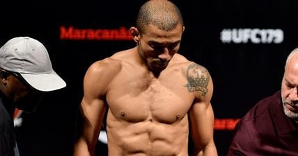 “It’s a shirt that quarterbacks use” – Jose Aldo on how he’s protecting his ribs ahead of UFC 194