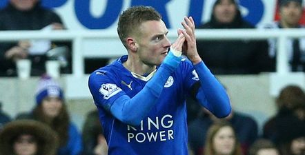 Jamie Vardy still has a way to go before matching Irishman’s goalscoring record