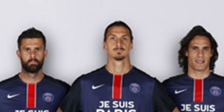 PIC: PSG drop jersey sponsor in classy tribute to the Paris terror victims