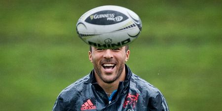 VIDEO: Simon Zebo’s attempt to take down drone at Munster training fails miserably