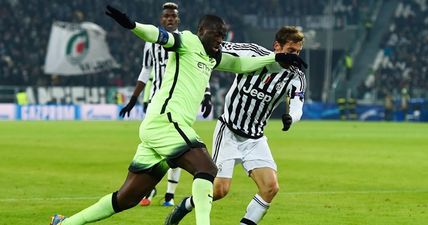 WATCH: Nobody was happy with Yaya Toure swapping shirts with Paulo Dybala at half-time