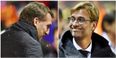 Jurgen Klopp met Brendan Rodgers days before Liverpool thrashed Manchester City