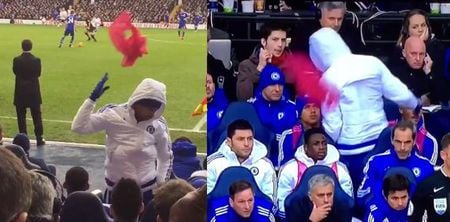 VIDEO: Fan footage perfectly captures Diego Costa’s frustrated bib-flinging