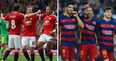 Gary Neville claims that Manchester United are two players away from looking like Barcelona